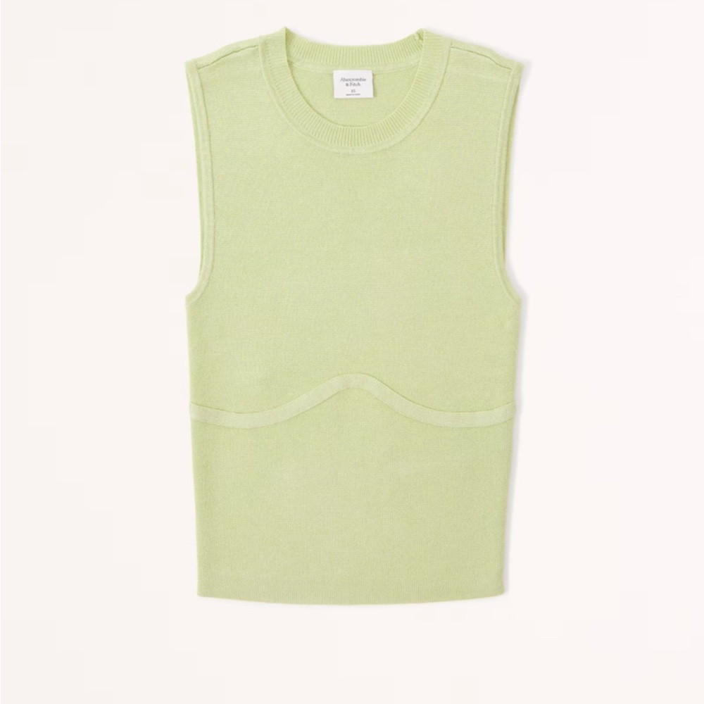 Abercrombie Underbust Corset Crew Tank